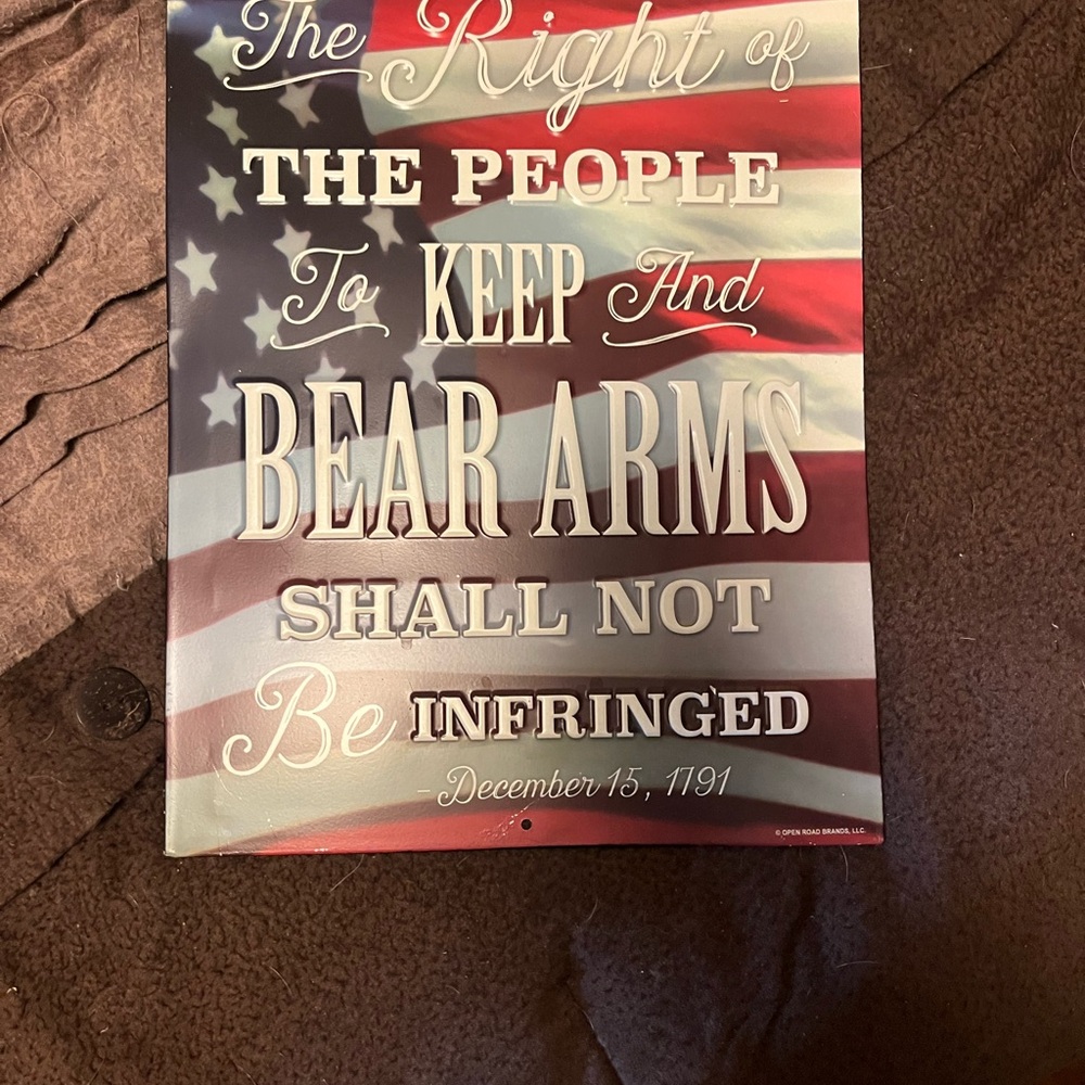 Patriotic Wall Art - Right to Bear Arms